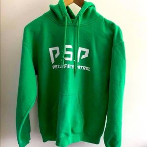 Peel Safety Patrol hoodie with drawstrings